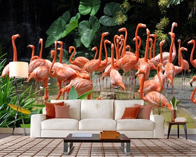 Flamingo Wallpaper-modellen