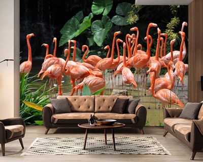 Flamingo Wallpaper-modellen