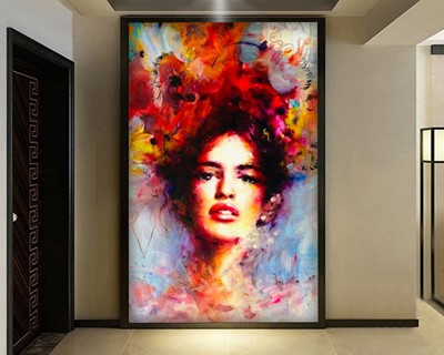 Canvas Schilderij Vrouwen Foto Behang Ontwerpen