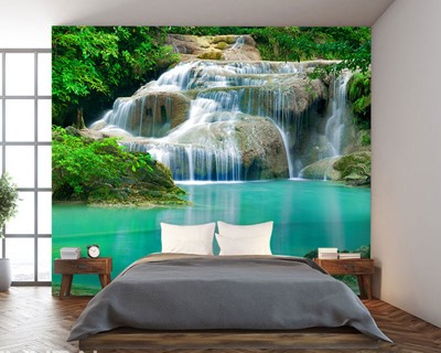 3D Waterval Foto Wallpaper