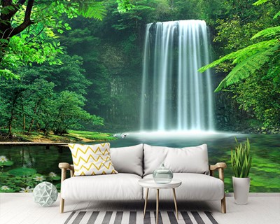 Waterval Foto 3D Achtergrond