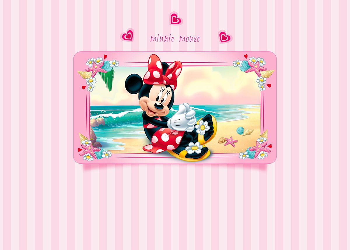 Minnie Mouse Meisjeskamer Behang