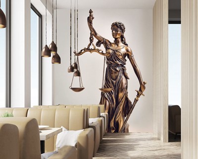 Justitie Vrouw Wallpaper 3D