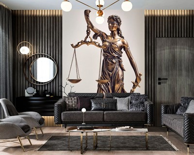 Justitie Vrouw Wallpaper 3D