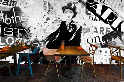 Cafe Wallpaper-modellen