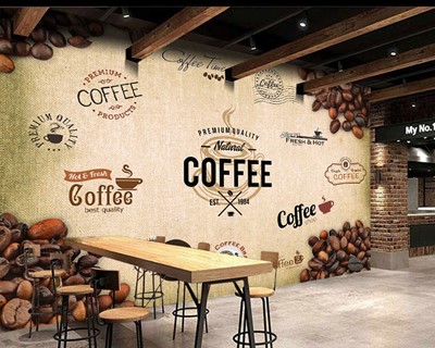 3D Cafe Wallpapers-modellen