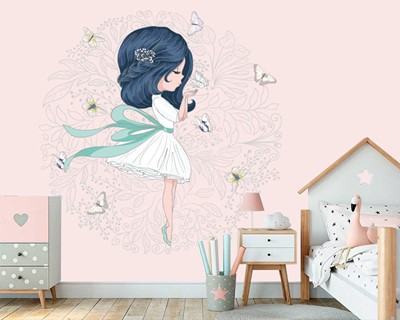 Foto Wallpaper voor kleine meisjes