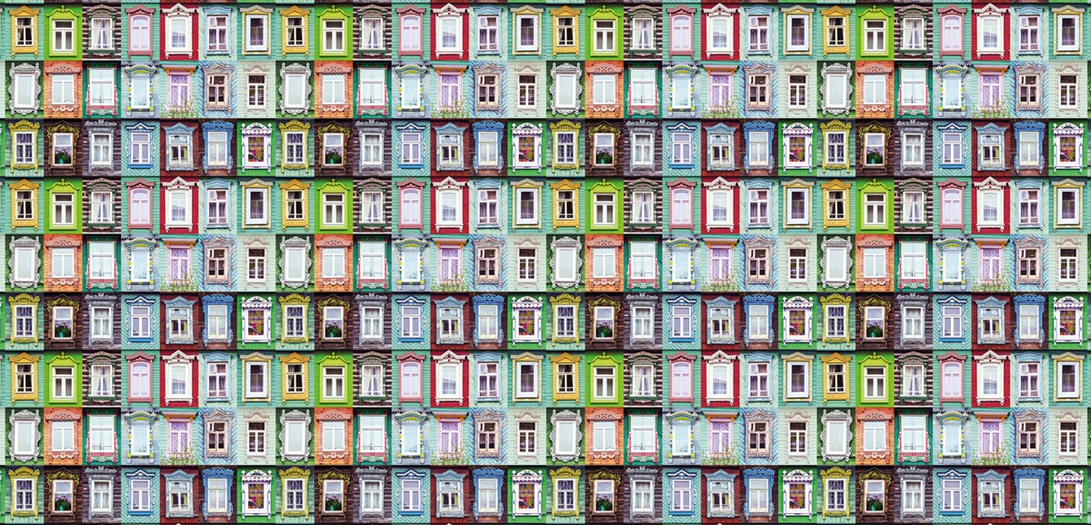 Houten Bay Huizen Windows Wallpaper