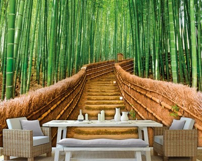 Bamboe Boom Achtergronden