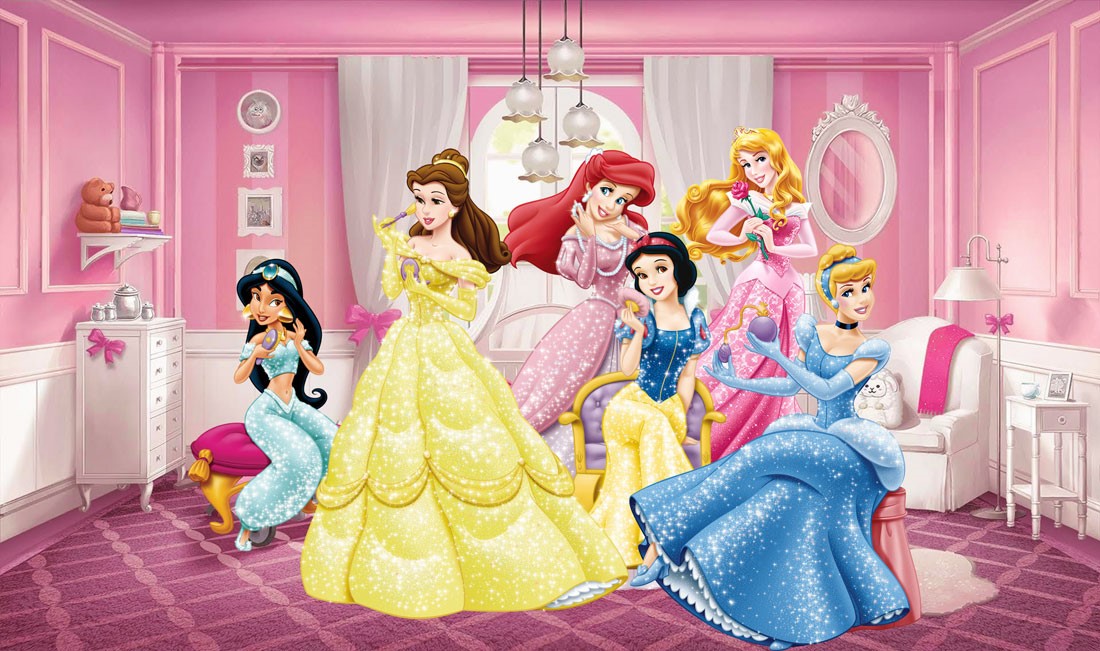 Animatie Prinsessen Wallpaper