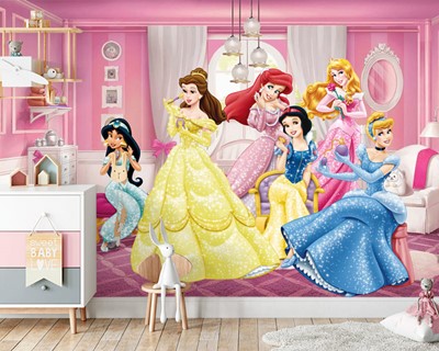 Animatie Prinsessen Wallpaper