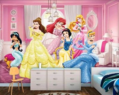 Animatie Prinsessen Wallpaper