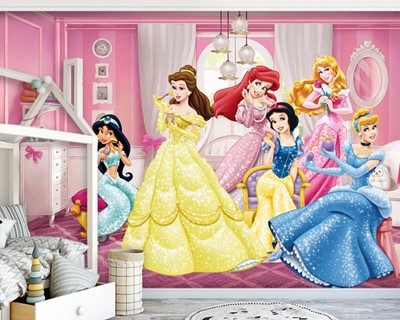 Animatie Prinsessen Wallpaper