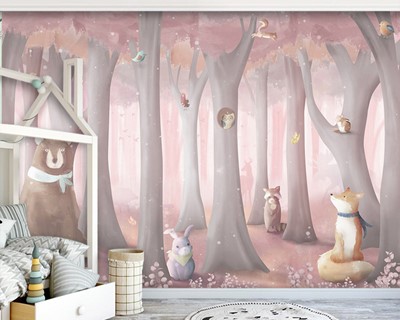 Bos Dieren Foto's Babykamer Wallpapers