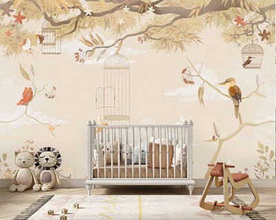 Babykamer Muurschilderingen