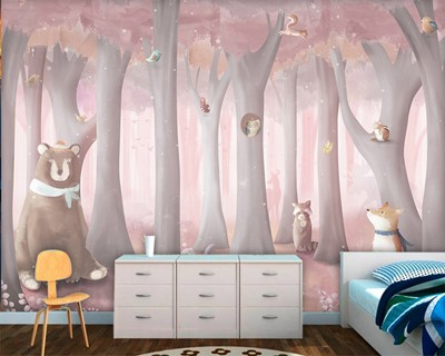 Bos Dieren Foto's Babykamer Wallpapers