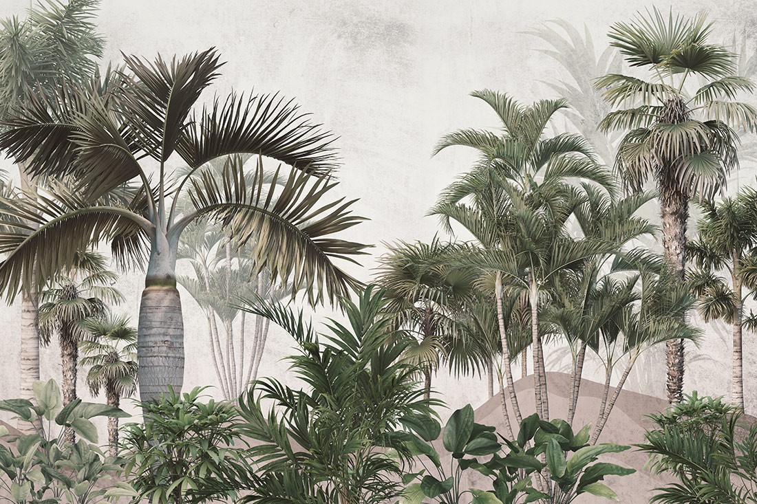 Palmbomen Wallpaper 3d