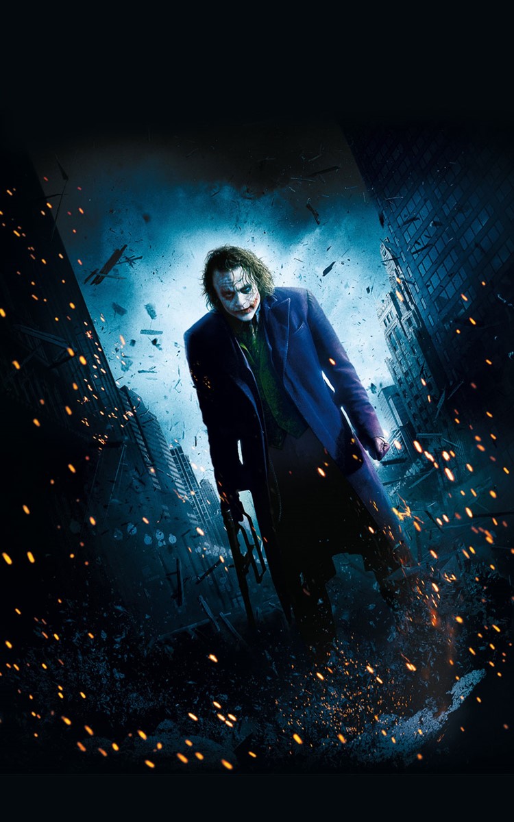 Heath Ledger Joker Muurposter