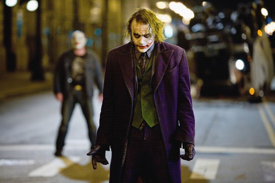 Heath Ledger Joker-achtergrond
