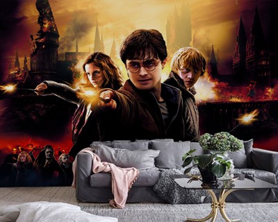 Achtergrond met Harry Potter-thema