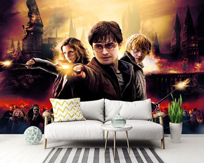 Achtergrond met Harry Potter-thema