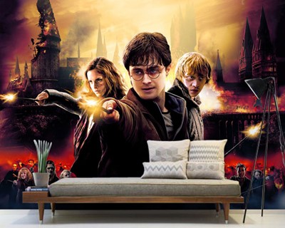 Achtergrond met Harry Potter-thema