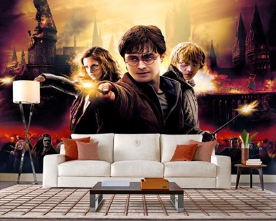 Achtergrond met Harry Potter-thema