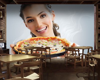 Pizza Café Achtergrond