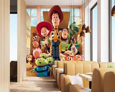 Toy Story Kinderkamer Behang