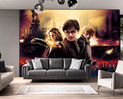 Achtergrond met Harry Potter-thema