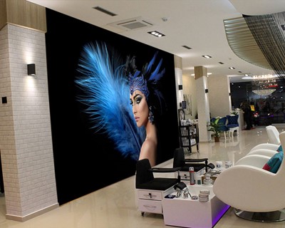 Wallpaper Model for Beauty Centers