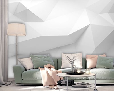 White Wallpaper Models 3D