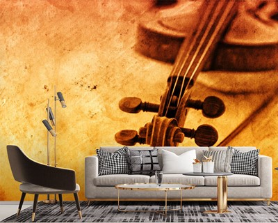 Violin Picture Wall Poster