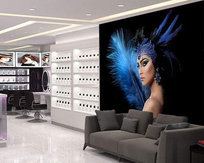 Wallpaper Model for Beauty Centers