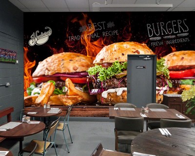 Hamburger Foto Achtergrond