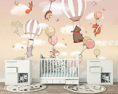 Babykamer Wallpaper Afbeelding