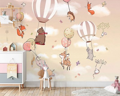 Babykamer Wallpaper Afbeelding