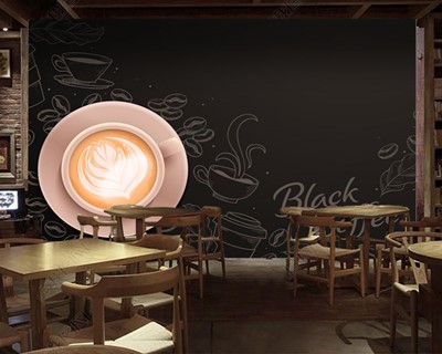Kopje Koffie Foto Wallpaper