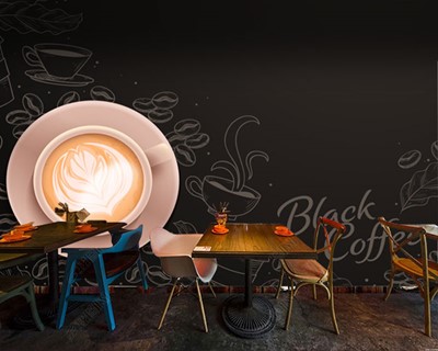 Kopje Koffie Foto Wallpaper