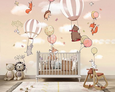 Babykamer Wallpaper Afbeelding