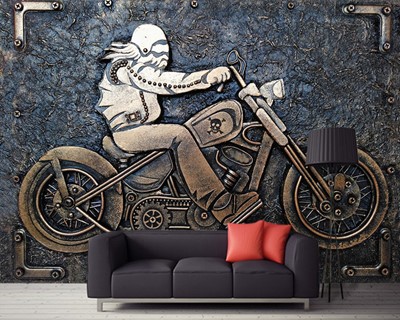 Biker Design Behang