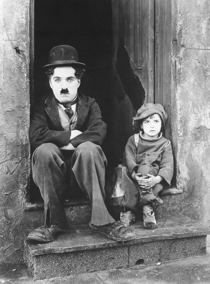 Charlie Chaplin Foto Wallpaper