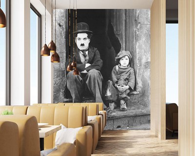 Charlie Chaplin Foto Wallpaper