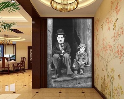 Charlie Chaplin Foto Wallpaper