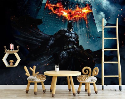 Batman The Dark Knight Kinderkamer Behang