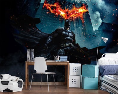 Batman The Dark Knight Kinderkamer Behang