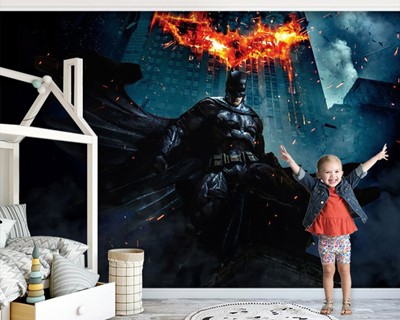 Batman The Dark Knight Kinderkamer Behang