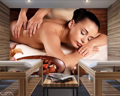 Spa Massagesalon Muur Afbeeldingen