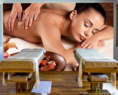 Spa Massagesalon Muur Afbeeldingen