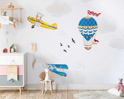 Babykamer Behang Modellen